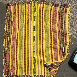 Colorful Striped Scarf Made in India